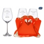 CESTA CORAZON ROJO C/2 AC/COLUMBA 650 Sueño/Posible personalizacion gratis