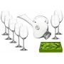 Juego de vino Gastro 590, 6 copas con decantadora 2610 T 203 Espiral  Set